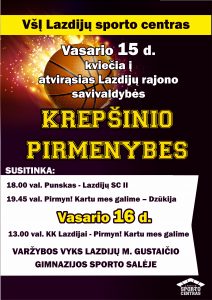 Read more about the article Krepšinio pirmenybės!