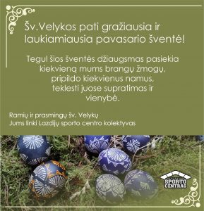 Read more about the article Su šv. Velykomis!