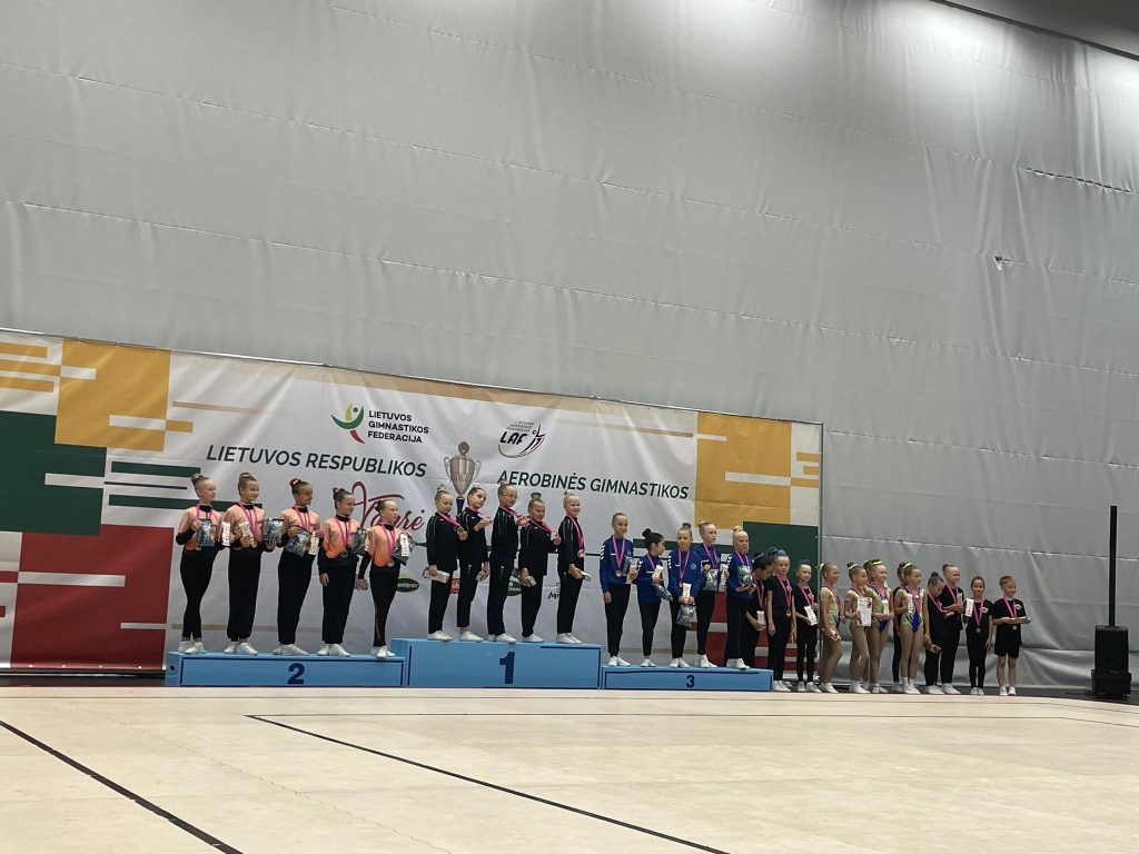 Read more about the article AEROBINĖS GIMNASTIKOS VARŽYBOS