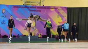 Read more about the article VILNIAUS MIESTO AEROBINĖS GIMNASTIKOS ČEMPIONATAS