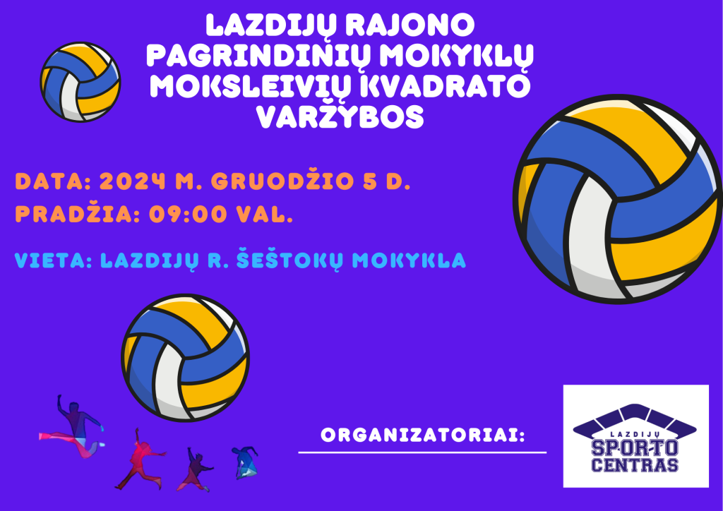 Read more about the article Lazdijų rajono pagrindinių mokyklų moksleivių kvadrato varžybos  !