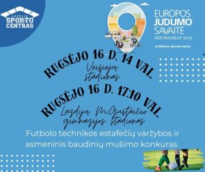 Read more about the article Futbolo technikos estafečių varžybos ir baudinių mušimo konkursas