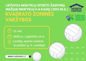 Read more about the article Lietuvos mokyklų sporto žaidynių mažųjų mokyklų (2013 m.g.) kvadrato zoninė varžybos