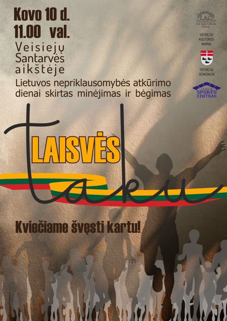 Read more about the article Lietuvos nepriklausomybės atkūrimo dienos minėjimas ir bėgimas „Laisvės taku”