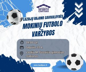 Read more about the article Lazdijų rajono savivaldybės mokinių futbolo varžybos