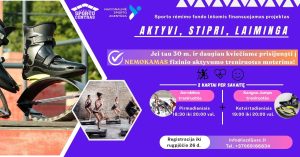 Read more about the article Startuoja projektas „Aktyvi. Stipri. Laiminga“!